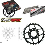 Chain Kit - Steel - for: HONDA CA125 Rebel 80 km/h Honda 95-95 13-42-116 DID520ZVM-X endless