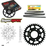 Kettensatz Stahl für: HONDA NSR125 98-99/NSR125 [DE] 00-03 14-35-110 DID520NZ Clip