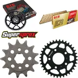Kettensatz Stahl für: HONDA NSR125 89-93 13-36-108 DID520ERT2(G&G) Clip