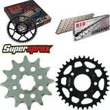 Kettensatz Stahl für: HONDA NSR125 - 12-35-110 DID520ZVM-X(S&S) Endlos