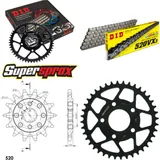 Chain Kit - Steel - for: HONDA CRM125 90-94 14-40-108 DID520VX3 Clip