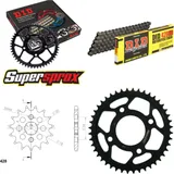 Chain Kit - Steel - for: HONDA CG125 Bresil 04-04 14-44-120 DID428HD Clip