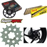Kettensatz Stahl für: HONDA CBR125 R 11-15 15-44-130 DID428VX(G&B) Endlos