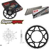 Kettensatz Stahl für: HONDA CR125 R 04-07 13-52-116 DID520ZVM-X Endlos