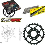 Chain Kit - Steel - for: HONDA MTX125 R 86-87 13-40-106 DID520VX3 endless