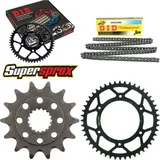 Kettensatz Stahl für: HONDA CR250 R 02-02 14-48-114 DID520NZ Clip