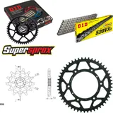 Kettensatz Stahl für: HONDA CRF230 F 04-08 13-50-114 DID520VX3 Clip