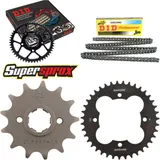 Chain Kit - Steel - for: HONDA TRX250 R /Fourtrax [US] 86-87 13-39-096 DID520NZ Clip