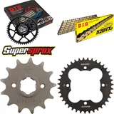 Kettensatz Stahl für: HONDA TRX250 R /Fourtrax [US] 86-87 13-39-096 DID520VX3(G&B) Niet