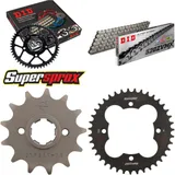Kettensatz Stahl für: HONDA TRX250 R /Fourtrax [US] 86-87 13-39-096 DID520ZVM-X Endlos
