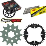 Chain Kit - Steel - for: HONDA TRX250 R 90-92/TRX250 X [US] 87 13-38-086 DID520VX3 rivet