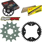 Kettensatz Stahl für: HONDA TRX250 R 90-92/TRX250 X [US] 87 13-38-086 DID520VX3(G&B) Endlos