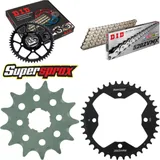 Chain Kit - Steel - for: HONDA TRX250 R 90-92/TRX250 X [US] 87 13-38-086 DID520ZVM-X(S&S) rivet