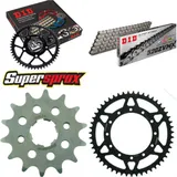 Kettensatz Stahl für: HONDA CL250 SC 82-83 14-51-106 DID520ZVM-X Niet