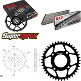 Kettensatz Stahl für: HONDA CB250 NA 75-80/CB250 T 75-80 15-41-102 DID530ZVM-X Endlos
