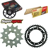 Kettensatz Stahl für: HONDA XLR250 82-83 14-44-100 DID520ERT2(G&G) Clip