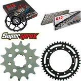 Kettensatz Stahl für: HONDA XLR250 82-83 14-44-100 DID520ZVM-X Niet Kettensatz Stahl für: HONDA XLR250 82-83 14-44-100 DID520ZVM-X Niet