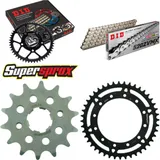 Kettensatz Stahl für: HONDA XLR250 82-83 14-44-100 DID520ZVM-X(S&S) Niet