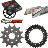Kettensatz Stahl für: HONDA NX250 88-93 13-41-102 DID520ZVM-X(S&S) Endlos Kettensatz Stahl für: HONDA NX250 88-93 13-41-102 DID520ZVM-X(S&S) Endlos