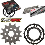 Chain Kit - Steel - for: HONDA XR250 R 88-89 13-48-108 DID520ZVM-X rivet