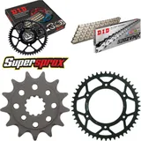 Kettensatz Stahl für: HONDA XR250 R 96-04 13-48-106 DID520ZVM-X(S&S) Endlos