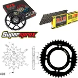 Chain Kit - Steel - for: HONDA CBF125 09-15 16-42-118 DID428HD Clip