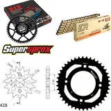 Kettensatz Stahl für: HONDA CBF125 09-15 16-42-118 DID428NZ(G&B) Clip Kettensatz Stahl für: HONDA CBF125 09-15 16-42-118 DID428NZ(G&B) Clip