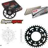 Kettensatz Stahl für: HONDA CB400 N 83-85 16-36-100 DID520ZVM-X(S&S) Niet