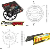 Kettensatz Stahl für: HONDA CM400 T 79-80 16-35-102 DID530NZ Clip