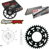Chain Kit - Steel - for: HONDA CB450 N 84-86 16-36-100 DID530ZVM-X rivet