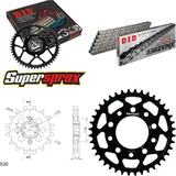 Chain Kit - Steel - for: HONDA FT500 C 82-83 15-40-100 DID530ZVM-X endless