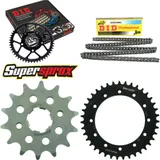 Kettensatz Stahl für: HONDA XL500 S 79-82 14-39-096 DID520NZ Clip