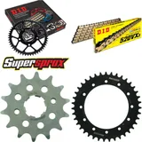 Kettensatz Stahl für: HONDA XL500 S 79-82 14-39-096 DID520VX3(G&B) Clip