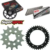 Kettensatz Stahl für: HONDA XL500 S 79-82 14-39-096 DID520ZVM-X Niet