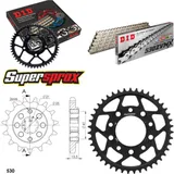Kettensatz Stahl für: HONDA VF500 F/F2 Interceptor 84-87 15-43-108 DID530ZVM-X(S&S) Niet