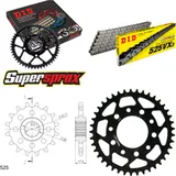 Chain Kit - Steel - for: HONDA CB1 400 89-92 15-41-104 DID525VX3 endless Chain Kit - Steel - for: HONDA CB1 400 89-92 15-41-104 DID525VX3 endless