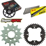 Kettensatz Stahl für: HONDA TRX400 Fourtrax 04-09/TRX400 Sp 14-39-094 DID520VX3 Niet