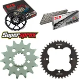Kettensatz Stahl für: HONDA TRX400 Fourtrax 04-09/TRX400 Sp 14-39-094 DID520ZVM-X Niet