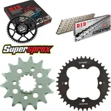 Kettensatz Stahl für: HONDA TRX400 Fourtrax 04-09/TRX400 Sp 14-39-094 DID520ZVM-X(S&S) Niet
