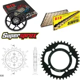 Kettensatz Stahl für: HONDA CB550 F 75-78 17-37-100 DID530VX3(G&B) Endlos Kettensatz Stahl für: HONDA CB550 F 75-78 17-37-100 DID530VX3(G&B) Endlos