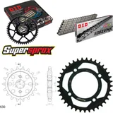 Chain Kit - Steel - for: HONDA CB550 F 75-78 17-37-100 DID530ZVM-X endless