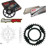 Chain Kit - Steel - for: HONDA CB550 F 75-78 17-37-100 DID530ZVM-X(S&S) rivet Chain Kit - Steel - for: HONDA CB550 F 75-78 17-37-100 DID530ZVM-X(S&S) rivet
