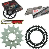 Chain Kit - Steel - for: HONDA XR600 R [DE] 91-00 14-45-110 DID520ZVM-X rivet