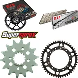 Kettensatz Stahl für: HONDA XR600 R [FR] 91-00 14-48-110 DID520ZVM-X(S&S) Niet