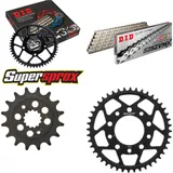Kettensatz Stahl für: HONDA VT600 C Shadow 89-07 16-44-120 DID525ZVM-X(S&S) Niet