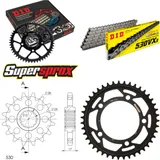 Kettensatz Stahl für: HONDA CBR600 F 91-96 15-43-108 DID530VX3 Endlos