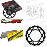 Kettensatz Stahl für: HONDA XL600 V Transalp 87-88 15-47-118 DID525VX3 Endlos
