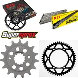 Chain Kit - Steel - for: HONDA XL600 V Transalp 89-99/XL700V / 15-47-118 DID525VX3 rivet
