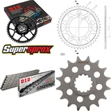 Chain Kit - Steel - for: HONDA CB600 F Hornet /S 07-13/CB600 F 16-43-118 DID525ZVM-X endless