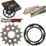 Kettensatz Stahl für: HONDA CBR600 RR 03-06 16-42-112 DID525ZVM-X(G&G) Niet